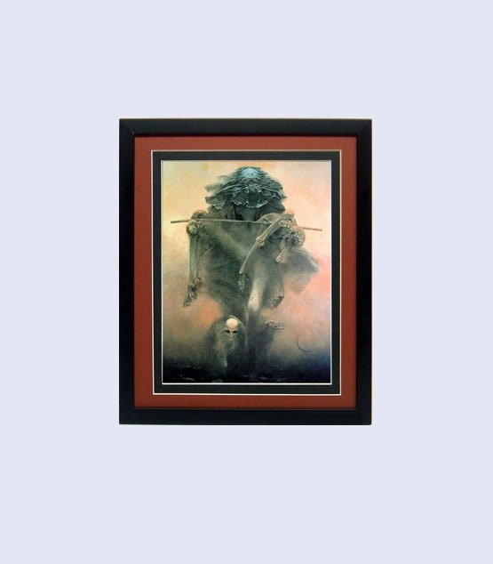 Beksinski Poster Art Print Wizard