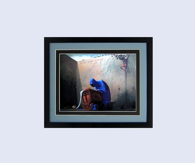 Beksinski Poster Art Print Cradle