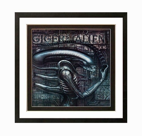 Alien Movie Poster Framed