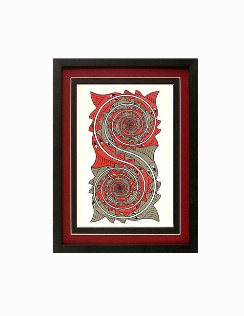 M.C. Escher Art Print Custom Framed Many Sizes