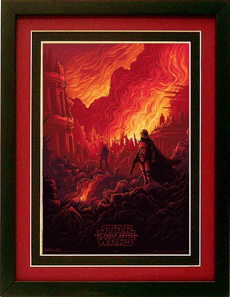 Star Wars  Poster The Force Awakens Imax