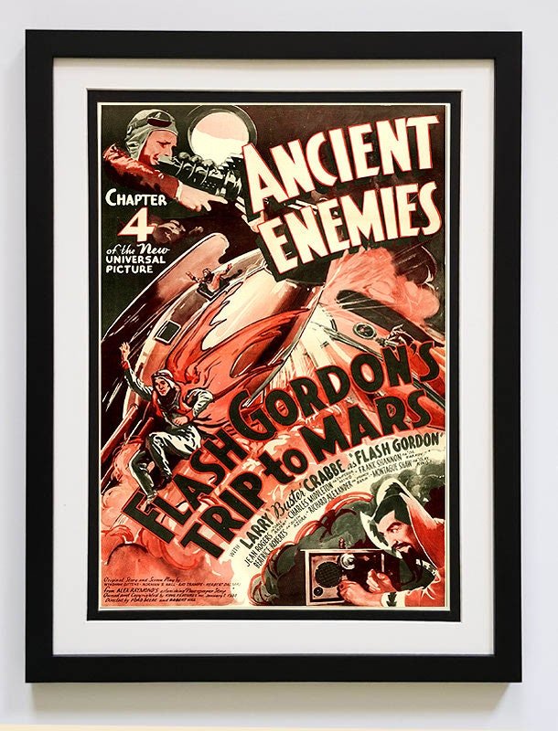 Flash Gordon on Mars Framed Poster