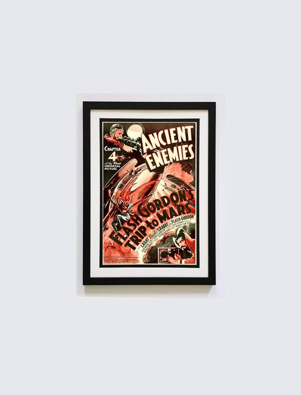 Flash Gordon on Mars Framed Poster