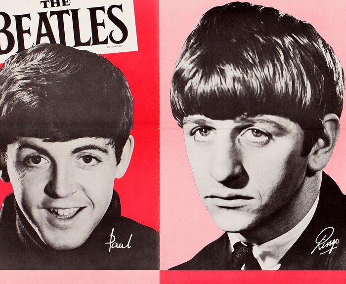 The Beatles 1960 Concert Poster Framed