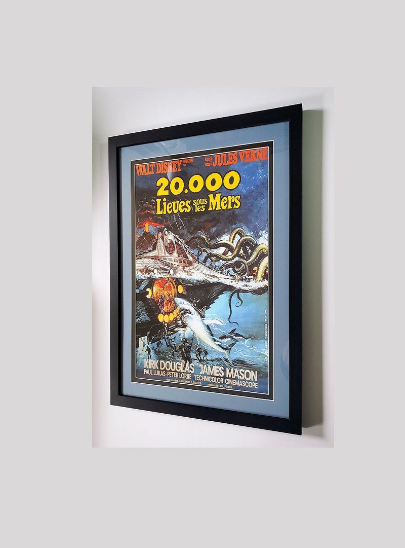 20000 Leagues Under the Sea Framed Movie Poster