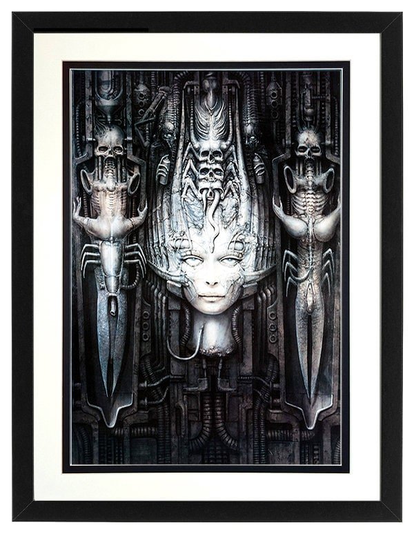H.R. Giger LI II Framed Poster Print Custom Framed Many Sizes