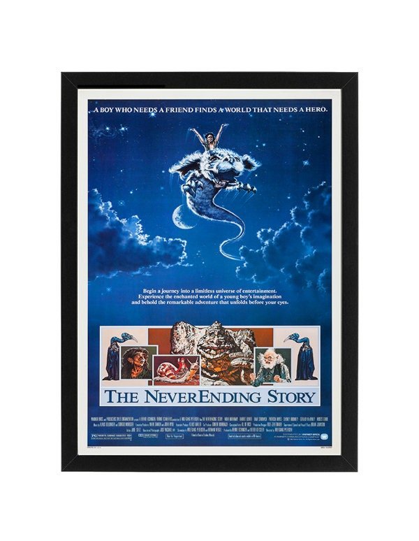 Never Ending Story Poster Framed