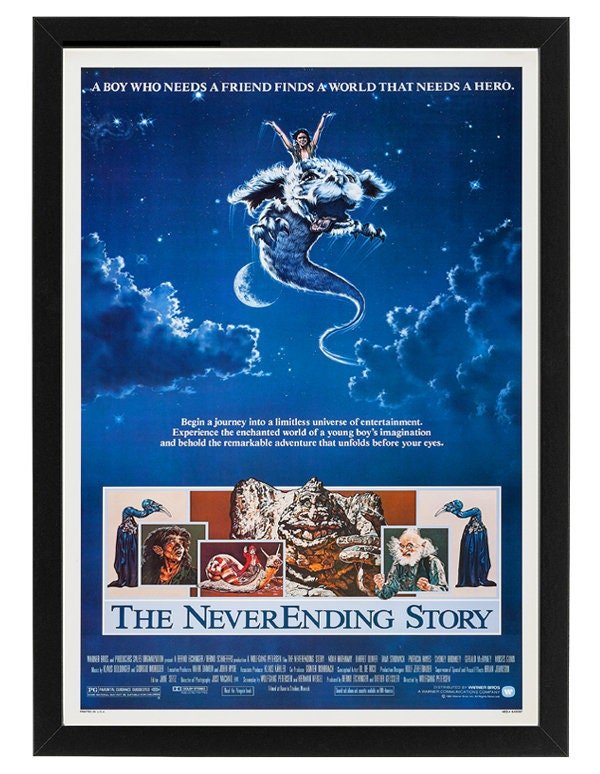 Never Ending Story Poster Framed