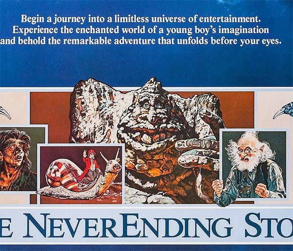 Never Ending Story Poster Framed