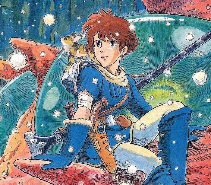 Nausicaä Anime Movie Poster. Many Color & Size Choices Available