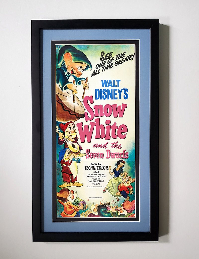 Snow White Movie Poster Many Framing Options