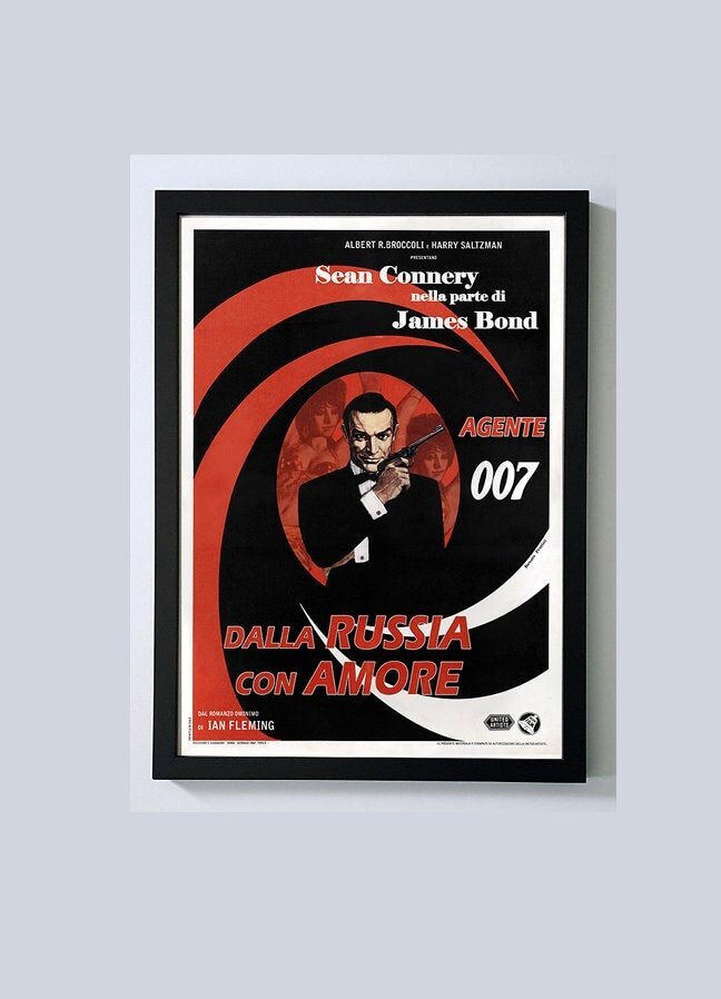 James Bond Poster 1963 Sean Connery