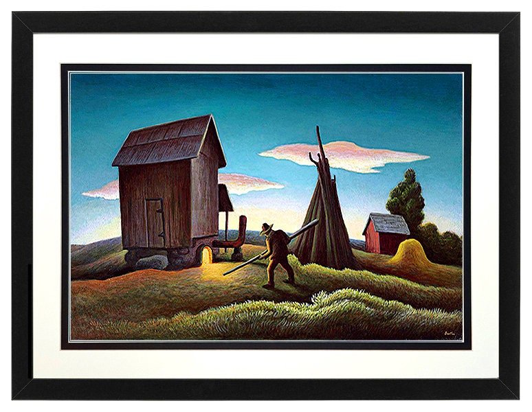 Thomas Hart Benton Art Print Framed A+ Quality