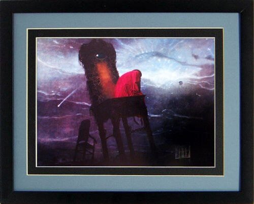 Beksinski Surreal Art Poster "Lost" Framed Print 20x15 Inches