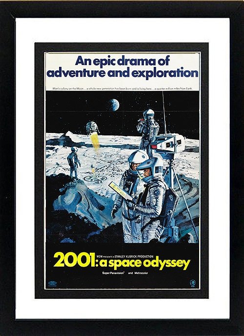 2001 Space Odyssey Framed Movie Poster Print