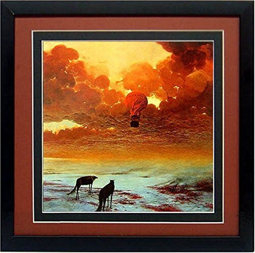 RARE Large Framed Beksinski Master Set of  Surreal Art Poster Lovers