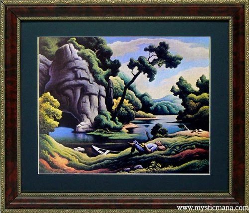 Thomas Hart Benton Cave Spring Art Print Highest Quality Framed Display