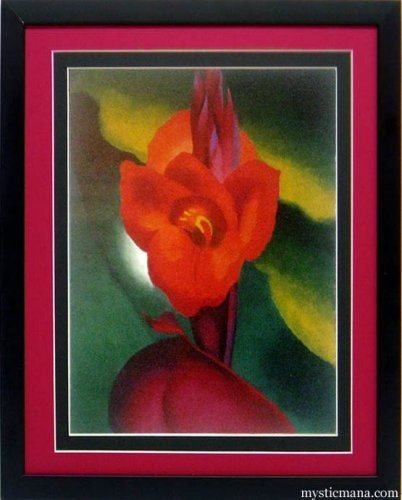 Georgia O'Keeffe Flower Art Framed Print