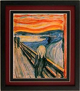 The Scream Framed Art