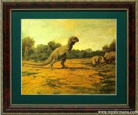 Tyranosaurus Rex Dinosaur Print Museum Mural