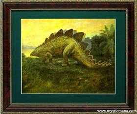 Stegosaurus Dinosaurs Framed Print Museum Mural
