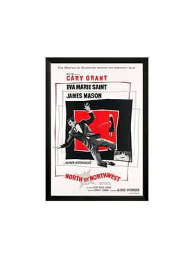 North by Northwest Movie Poster Finest Quality Framing
