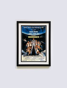 Moonraker James Bond  Movie Poster