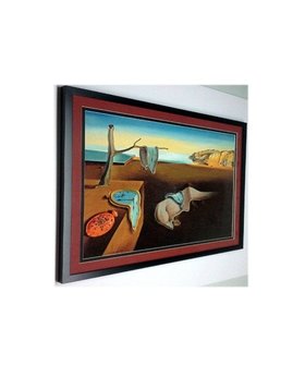 Dali Persistence of Memory Custom Framed & Mated Finest Quality