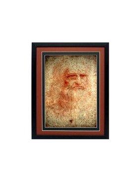 Leonardo Self Portrait Framed Poster