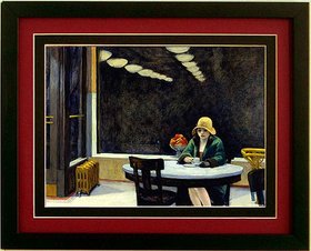 Automat by Edward Hopper Finest Quality Framed Print