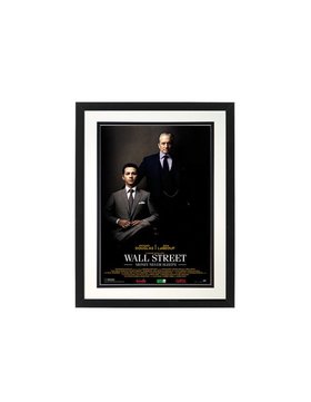 Wall Street Money Never Sleeps Poster Framed Many Sizes available
