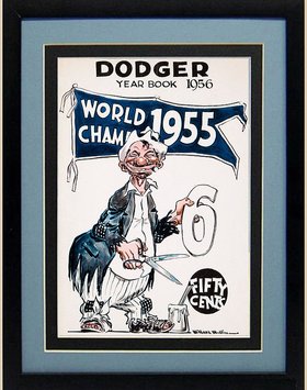 Brooklyn Dodgers 1955 Champs Framed