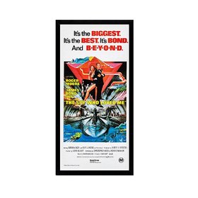 James Bond The Spy Who Loved Me Framed Poster
