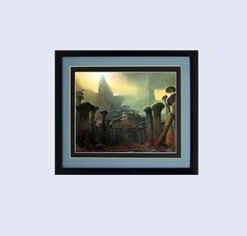 Beksinski Poster Surreal Art Bridge of Bones