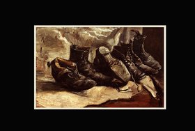 Van Gogh Art Print 3 pairs of shoes