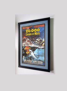 20000 Leagues Under the Sea Framed Movie Poster