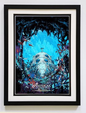 Nausicaa Anime 1984 Movie Poster Highest Quality Framed