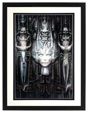 H.R. Giger LI II Framed Poster Print Custom Framed Many Sizes