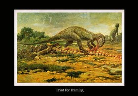 Dinosaur Print T Rex Vintage