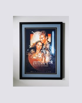 Star Wars Episode 2 Attack of The Clones Framed Finest Quality