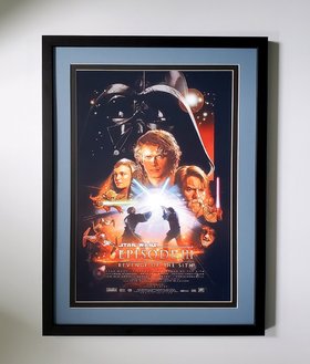 Star Wars Episode 3 poster Revenge of the Sith Framed Finest Quality