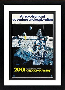 2001 Space Odyssey Framed Movie Poster Print