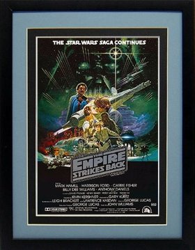 Star Wars Poster The Empire Strikes Back Framed